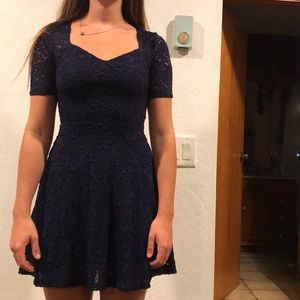 Navy blue Nordstrom Lace Dress